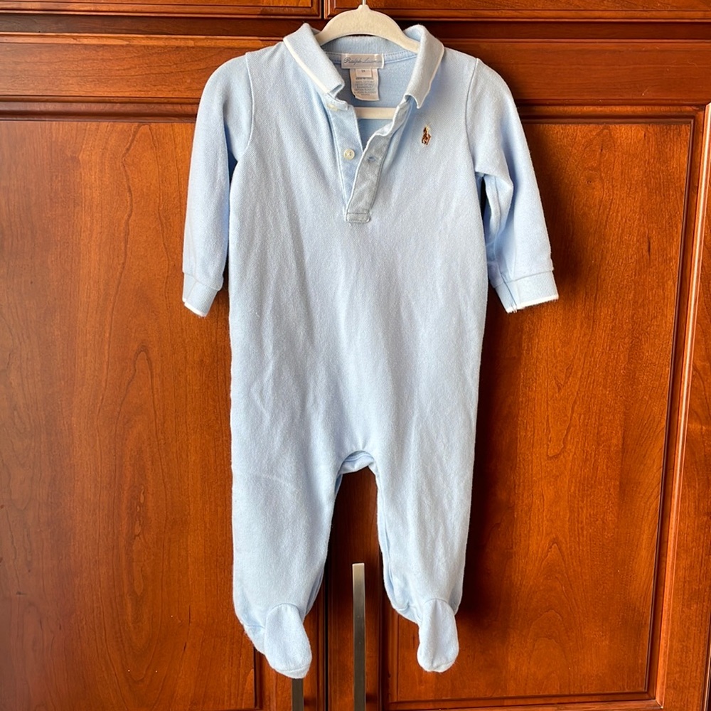 Ralph Lauren, light blue one piece
